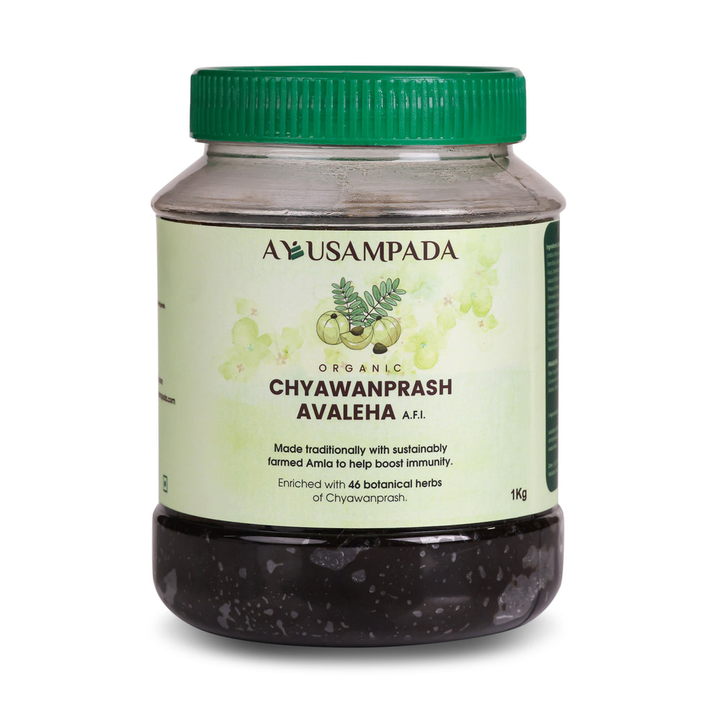 Chywanprash Avaleha Immunity Booster Enriched with 46+ Botanical Herbs for Strength and Stamina Made with Traditional Ayurvedic Process 1 kg