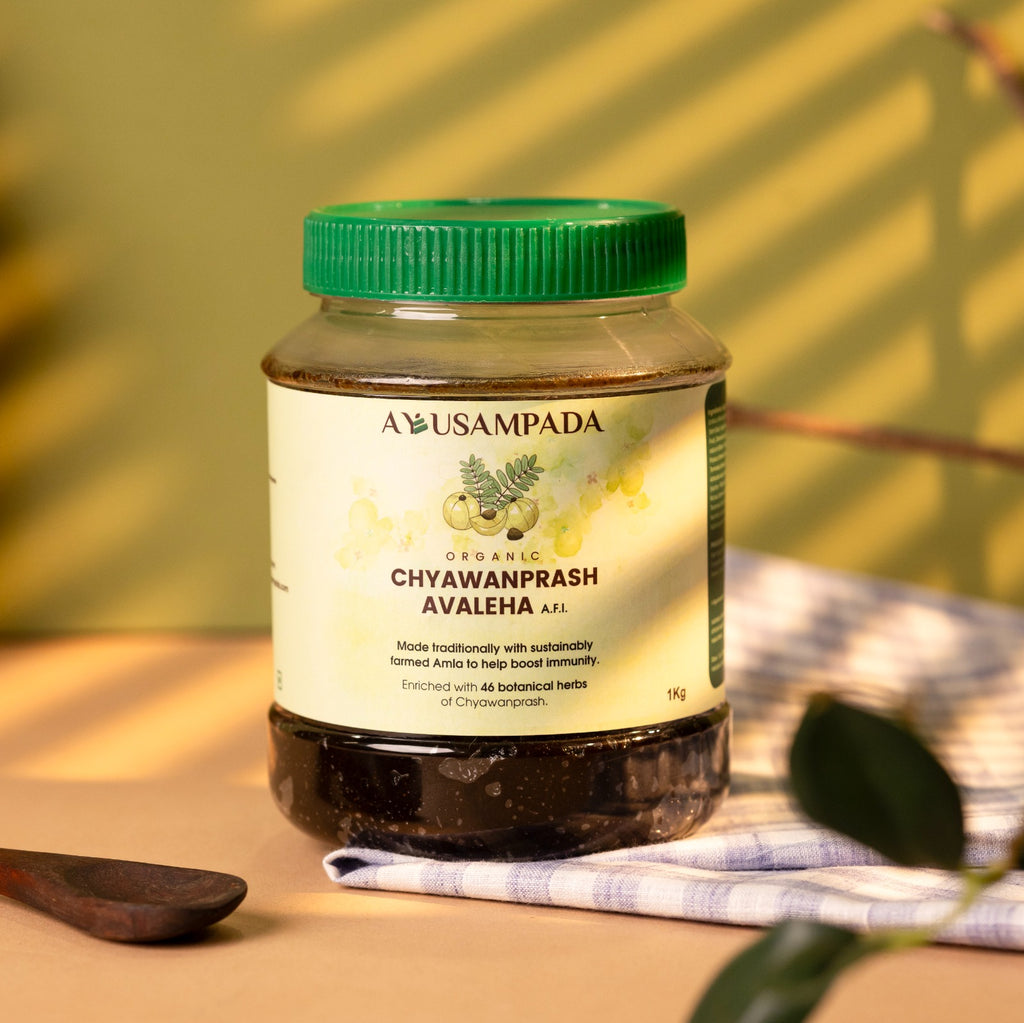 Chywanprash Avaleha Immunity Booster Enriched with 46+ Botanical Herbs for Strength and Stamina Made with Traditional Ayurvedic Process 1 kg